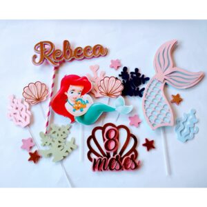 Topo De Bolo Personalizado Princesa Barbie - 3d/camadinhas - Eu